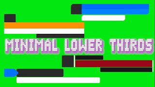 Details 13 Lower Third Green Screen Background Guide