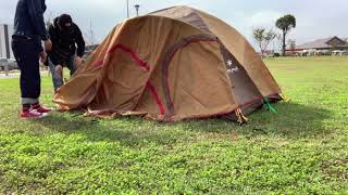 コペンローブ の旅Part47 初の設営 約15分❄️アメニティドームS