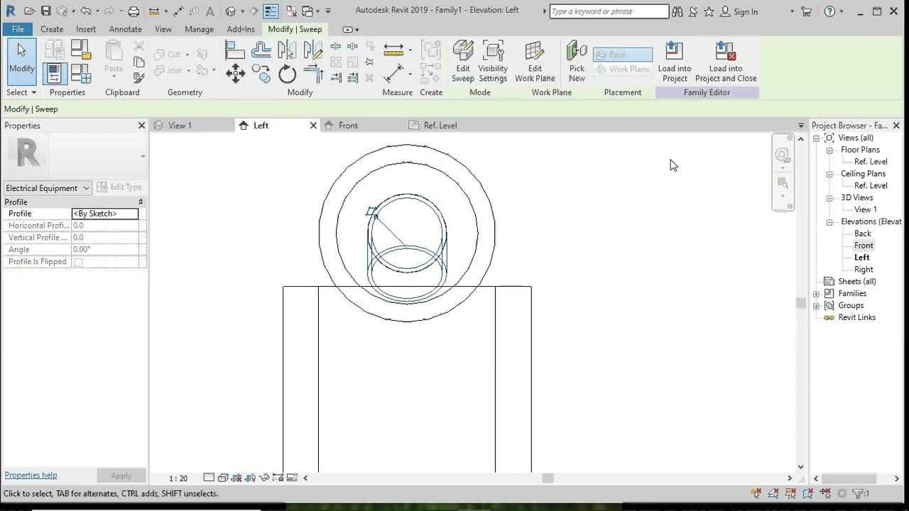 HOW TO CREATE CANOPY OUTER COVER REVIT YouTube