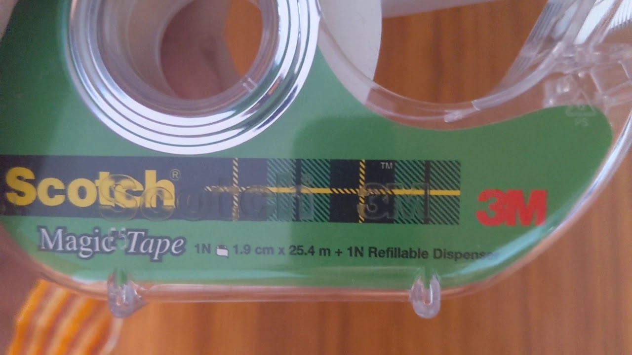 3M scotch magic invisible tape review 