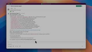 RFP Agent Demo (1/3): Initialize an RFP Workspace in Slack