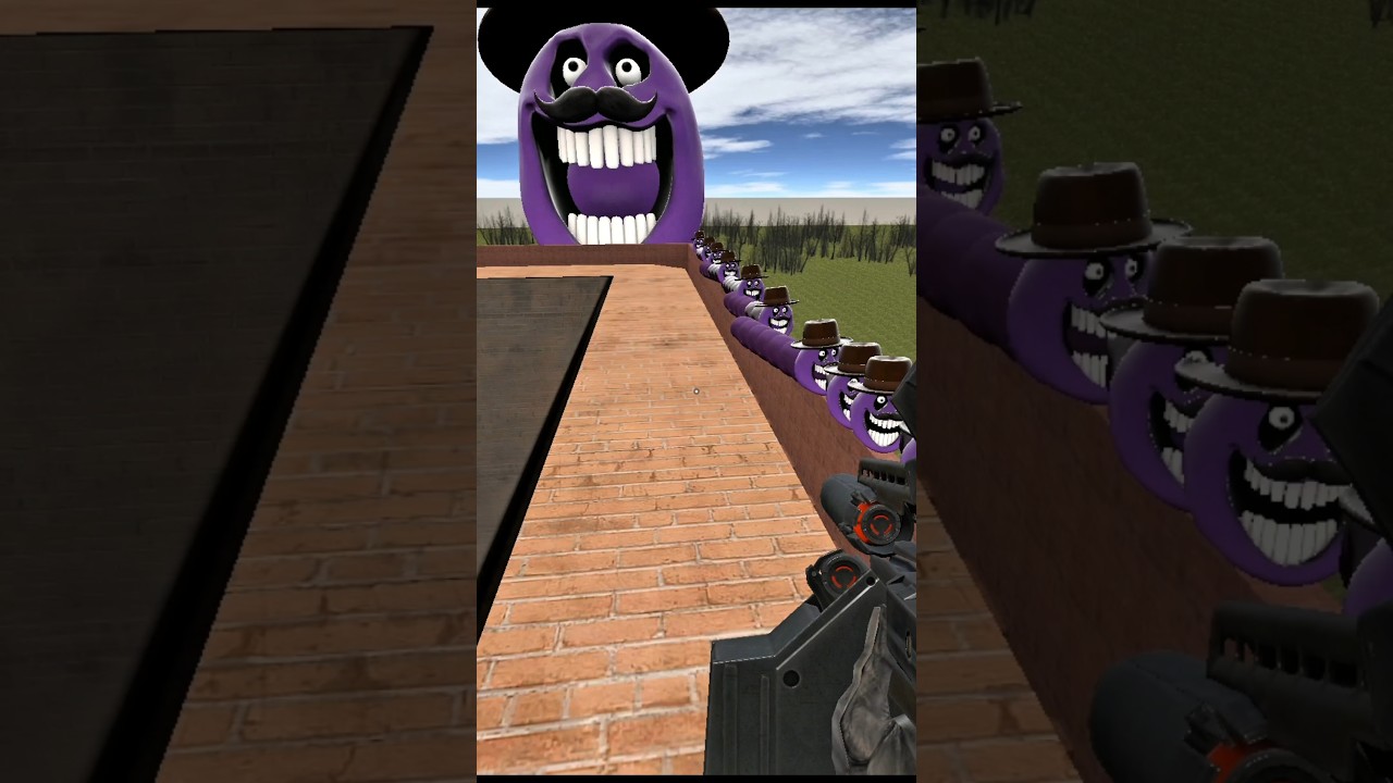 Уничтожьте голодную змею в лабиринте в Gmod!!