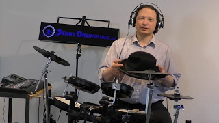 Schlagzeug lernen: Everybody needs somebody - Blues Brothers -  Groove Tutorial (Kurzversion)