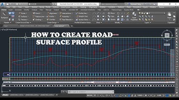 How to Create Road Surface Profile In Civil 3D
