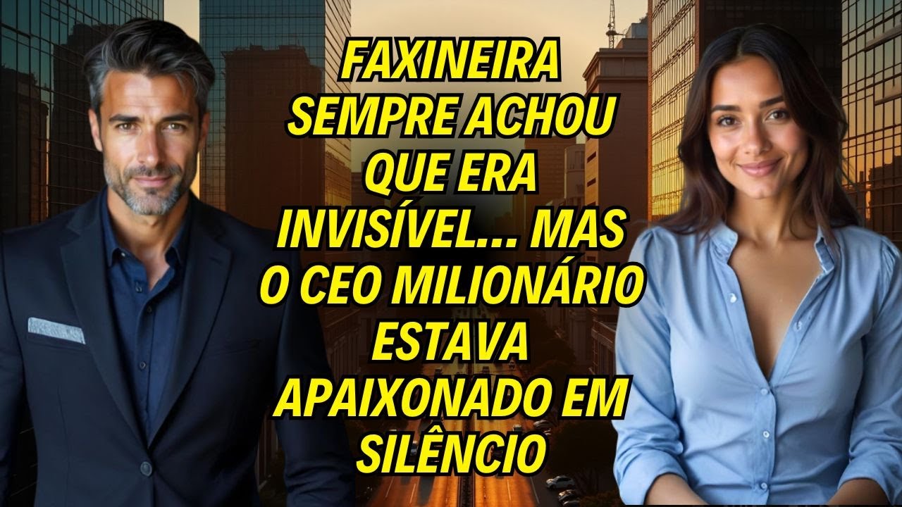 Faxineira Sempre Achou Que Era Invisível… Mas O CEO Milionário Estava Apaixonado em Silêncio