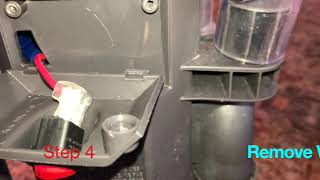 Power Switch On Hoover Windtunnel Vacuum