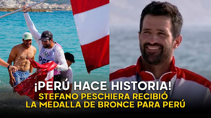 ¡Perú hace historia! Stefano Peschiera recibió emocionado la medalla de bronce en París 2024