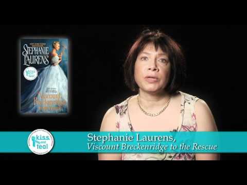 OCNA Avon Author STEPHANIE LAURENS Urges Women to K.I.S.S. and Teal for Ovarian Cancer Awareness!