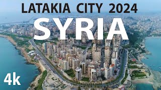 Latakia City 2024 , Syria 4K By Drone