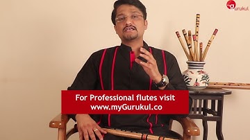 Flutes used in beginner module of myGurukul