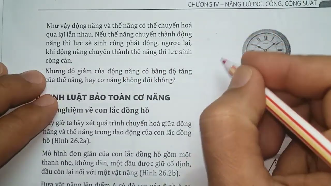 VẬT LÝ 10 -BÀI 26- CƠ NĂNG ĐỊNH LUẬT BẢO TOÀN CƠ NĂNG || KẾT NỐI TRI THỨC