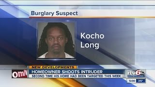 Indianapolis police: Resident opens fire on intruder during break-in