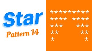 Printing Star Pattern In C Language Pattern 14