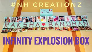 INFINITY PHOTOS EXPLOSION BOX || ENDLESS PHOTOS EXPLOSION BOX || DIY || NH CREATIONZ