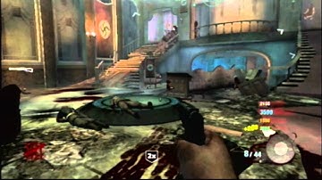 Call of Duty Black Ops (wii) Zombie Gameplay Part 1