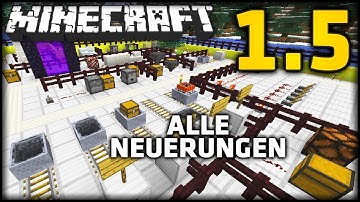 Minecraft 1.5 - ALLE NEUERUNGEN! (Redstone Update: Comparator, Daylight Sensor, Activator, Trichter)