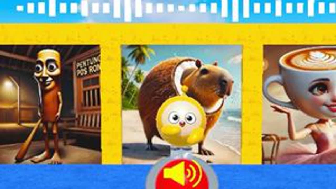 蛋仔派对：听声音猜山海经，你能答对多少题呢？ #打卡一百张蛋仔地图#蛋仔地图作者激励计划#蛋仔派对三周年#嘿蛋仔生日快乐#蛋仔派对蜜糖海迷踪