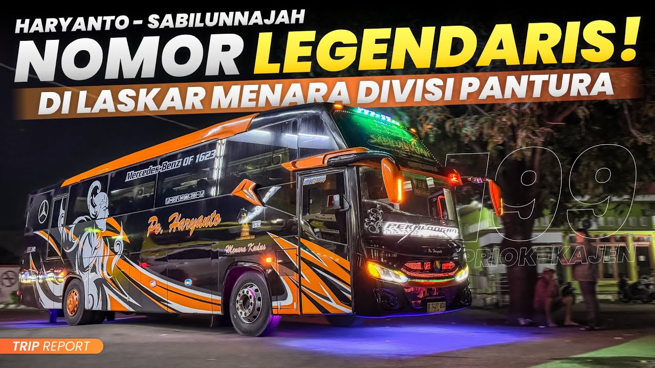 MESIN DEPAN WANI NGELAWAN! ✊🔥 | Trip Report Po Haryanto 199 ‘Sabilunnajah’ (Jakarta-Pekalongan)