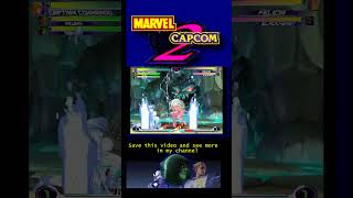 Captain Commando Throw Glitch in #marvelvscapcom2 #toolassisted  #mvc2 #captaincommando #mvc1