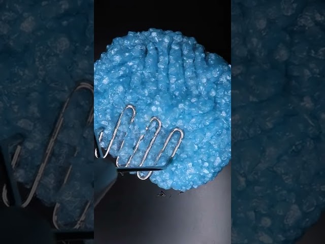 ASMR SLIME SOUNDS/スライムを押しつぶす音/#Shorts