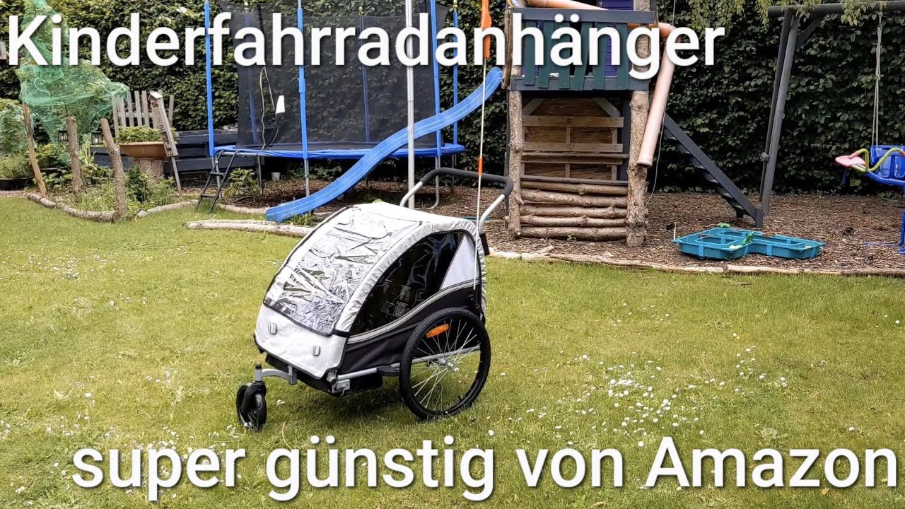 Veelar Sports 2 in 1 Kinderanhnger Fahrradanhnger
