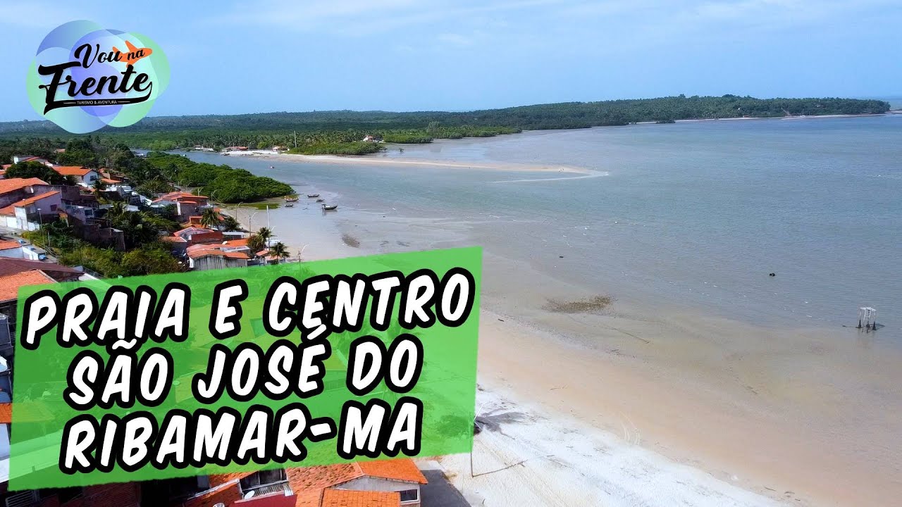 PRAIA E CENTRO DE SÃO JOSÉ DO RIBAMAR NO MARANHÃO