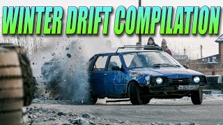 BEST of Winter Drifting Compilation (Fun & Fails Moment) | 雪ドリ