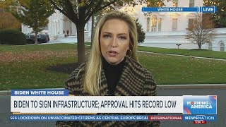 Biden approval rate hits record low | Morning in America
