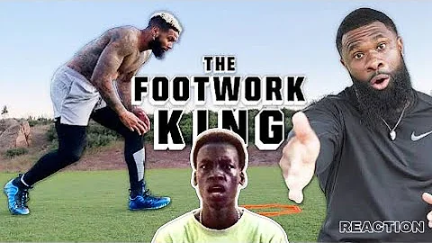HOW NFL PLAYERS TRAIN TO BECOME ELITE | The Footwork King | Reaction. #illreacts