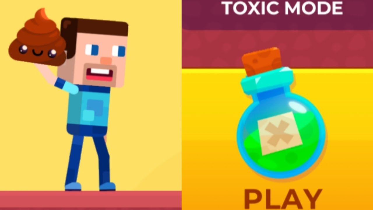 Hitmasters / Steve throw shit (levels 120-130 walkthrough) toxic mode gameplay / android ios game
