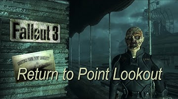 Return to Point Lookout FALLOUT 3 ep284 (Toy Knife, dancing swampfolk, Beachview Campsite) PC