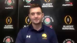 Tommy Rees | College Football Playoff Press Conference | Notre Dame Football