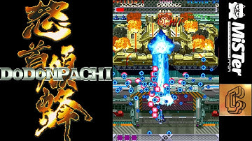 Dodonpachi 1st time playthrough on  MiSTER FPGA