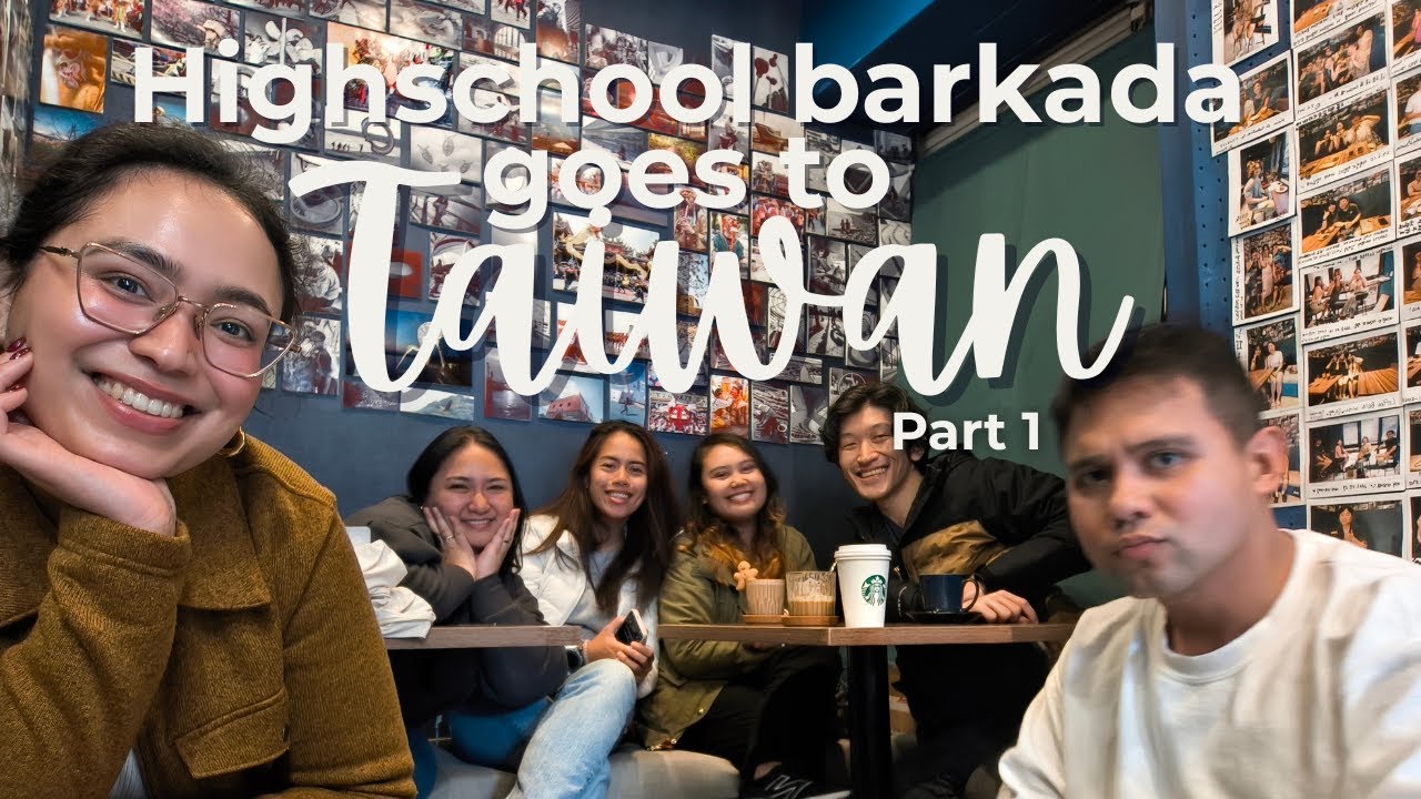 Super cold Taiwan trip with HS barkada | Wulai | TW 2025 Part 1