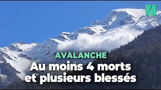 Haute-Savoie : Aux Contamines, une avalanche au glacier d’Armancette fait 4 morts