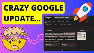 Did This CRAZY Google AI SEO Update Kill SEO 🤯