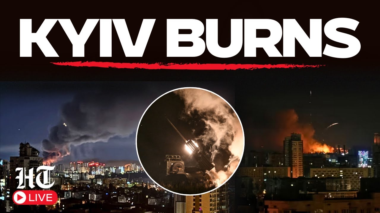 Kyiv Under Attack LIVE: Russian Missiles, Drones Burn Kyiv, Many Injured | Russia-Ukraine War LIVE