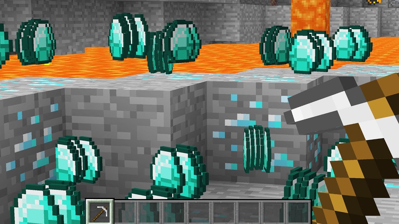 minecraft new mobs CREATIVE MODE PICKAXE!? (Deep End Survival #21)