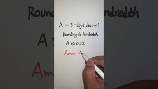 Rounding decimals | math quiz #rounding #decimal #shorts