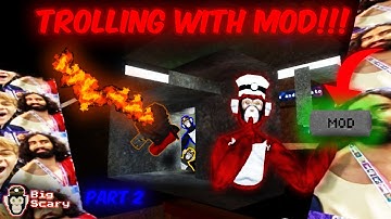 I TROLLED With MODERATOR In Big Scary!!! (Again)