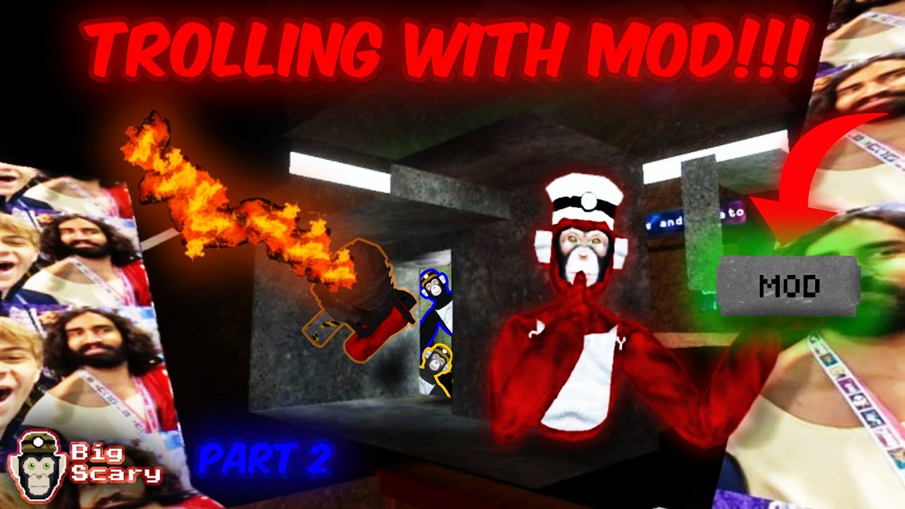 I TROLLED With MODERATOR In Big Scary!!! (Again)