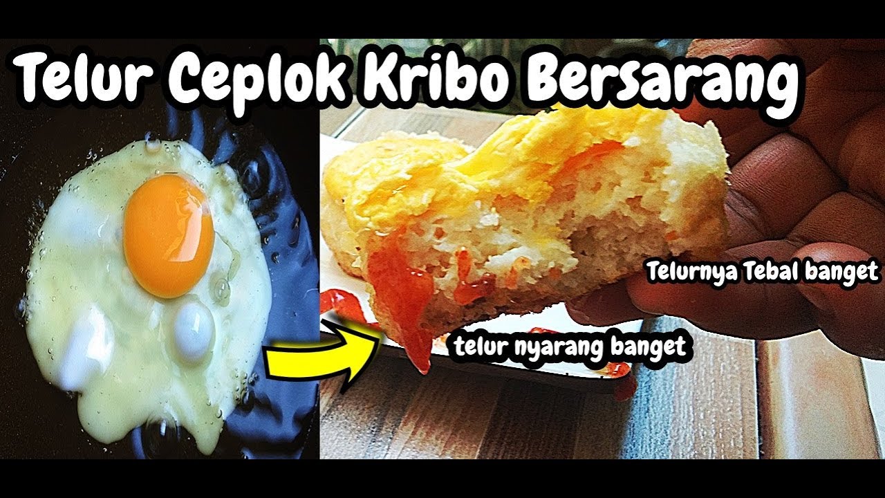 KREASI TELUR  CEPLOK CANTIK  ROTI TELUR  CEPLOK YouTube