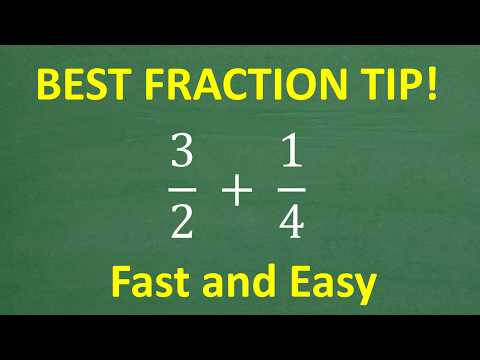 The Fastest Way to Add & Subtract Fractions — This Trick Makes It Easy!