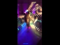 Glowing Snow Fairy Performer in LED Isis Wings