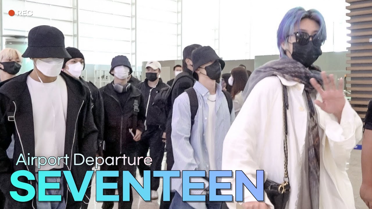 세븐틴(Seventeen) 인천공항 출국 | Seventeen Airport Departure