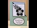 No.202 - Corner Fold Card - JanB UK Stampin' Up! Demonstrator Independent