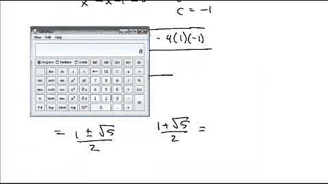 calculating the golden ratio