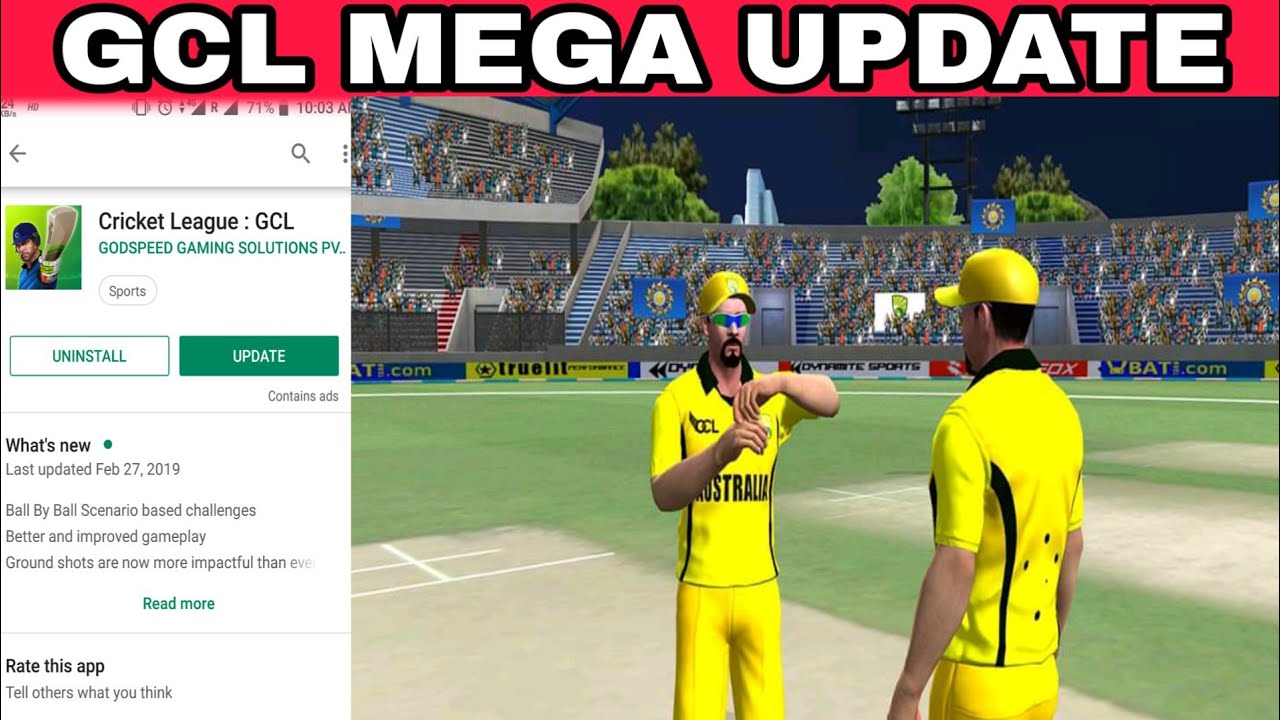 UPDATE NOW - GCL BRAND NEW MEGA UPDATE LAUNCHED 💥NEW IMPROVED GAME PLAY AND UI,BALANCED GROUND SHOT