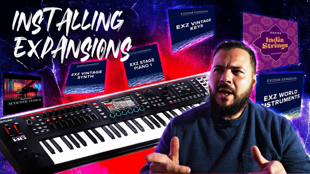 Fantom 0 - How to install WAV Expansions