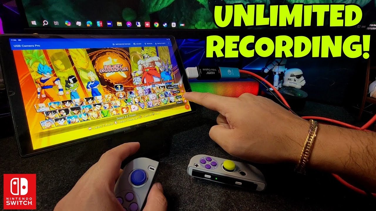 Nintendo Switch Unlimited Recording Tutorial - YouTube